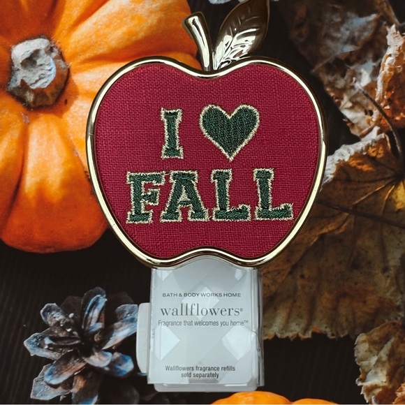 Bath & Body Works Other Bath Body Works Wallflower Red Green Gold Apple Plug In Only I Love